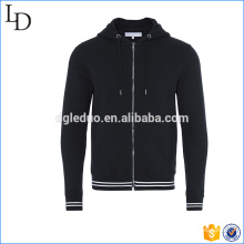 Navy/White Tipping Hooded wholesale hoodies men customized in bulk